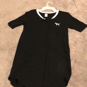 Coffee is the new black VS pink. Night gown